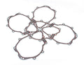 5PCS Stator Cover Gaskets for Yamaha YZR R6 YZF-R6 (1999–2005) #5EB-15451-00