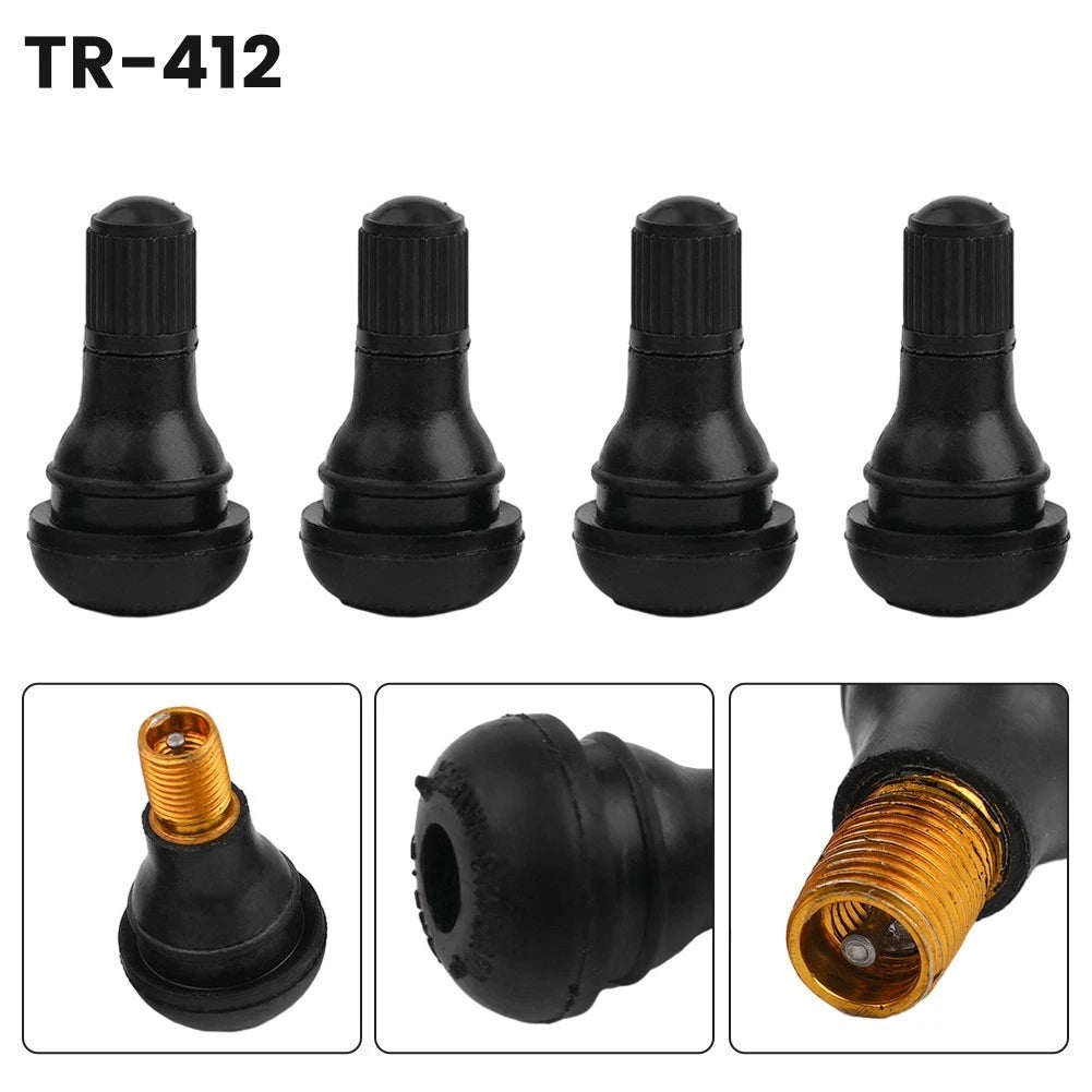 TR412 Rubber Valve Stems for