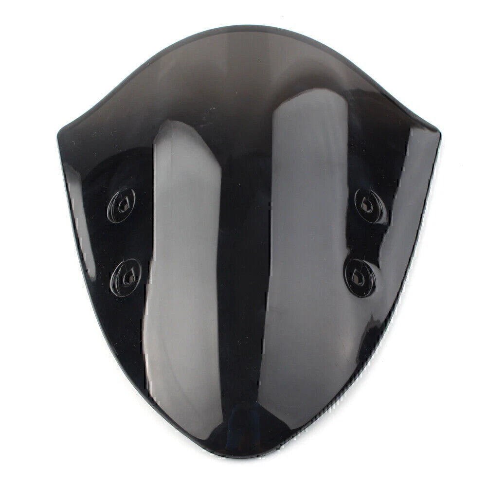 1x Black Windscreen Flyscreen for Kawasaki ER-6N (2012–2014)