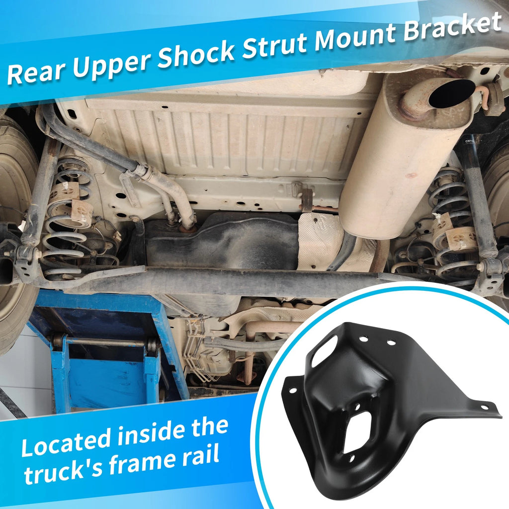Rear Right Upper Shock Mount Bracket Replacement for Chevrolet K1500 K2500 K3500 (1988–1999)