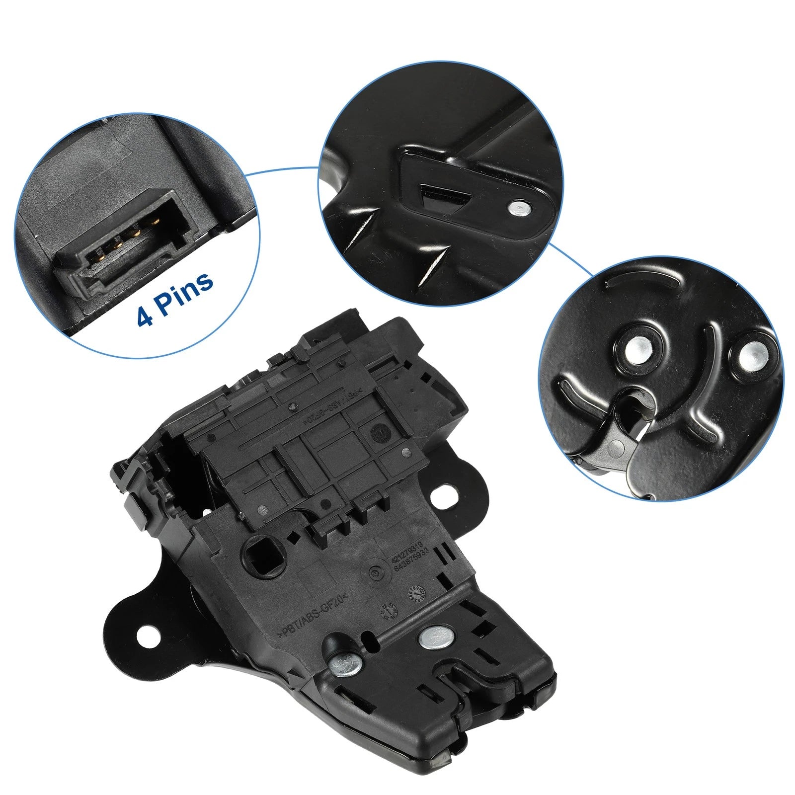 1 Pcs Trunk Lock Lid Latch Actuator Replacement for Cadillac CTS (2011–2014)