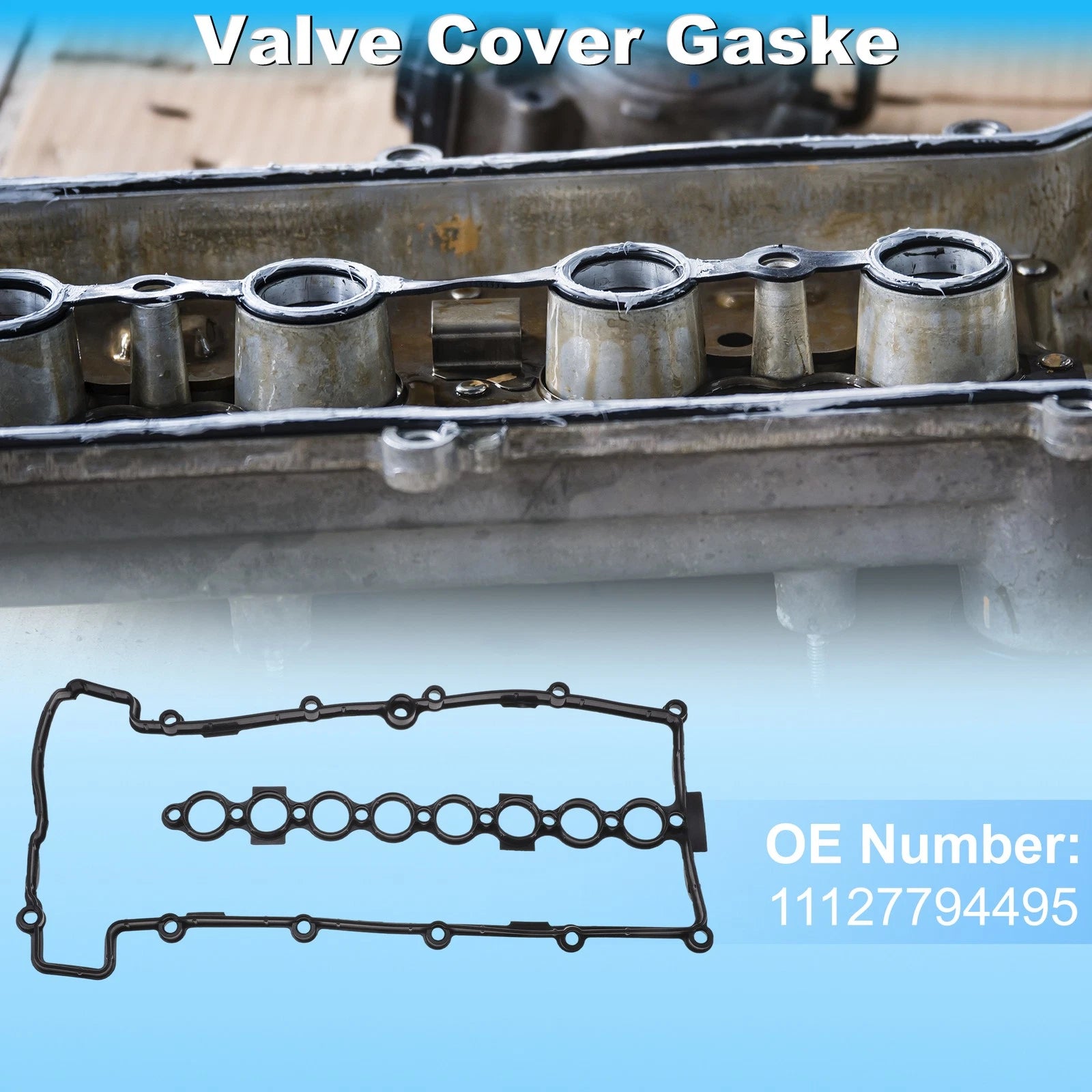 Valve Cover Gasket Replacement for BMW 318d (2005–2015)