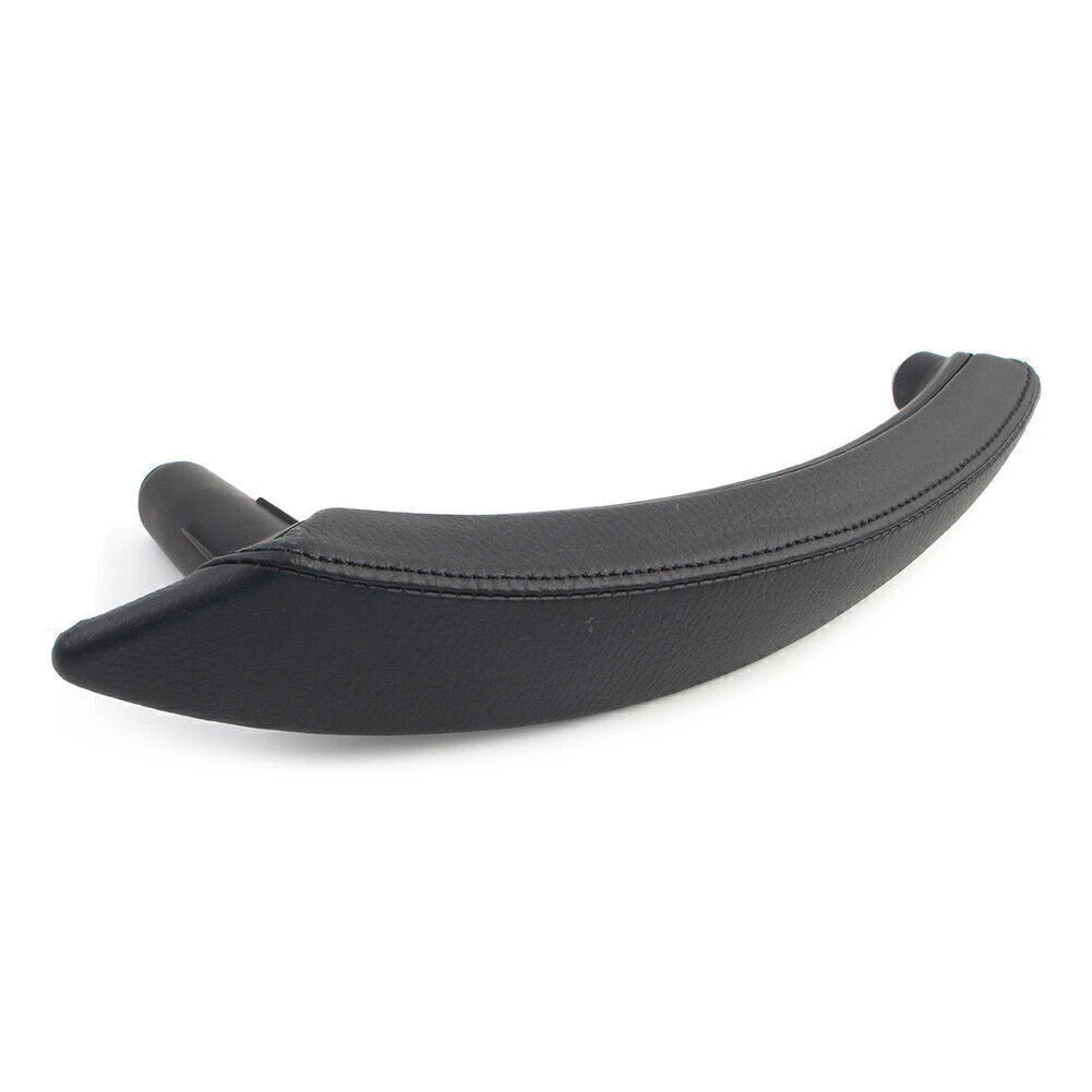 Door Trim Pull Handle Left for BMW X5 X6 (E70) 1Pcs Real Leather Black