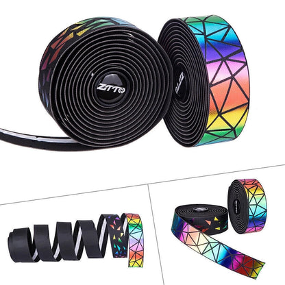 Reflective Handlebar Tape for Road Bicycle (EVA/PU, Waterproof, Colorful)