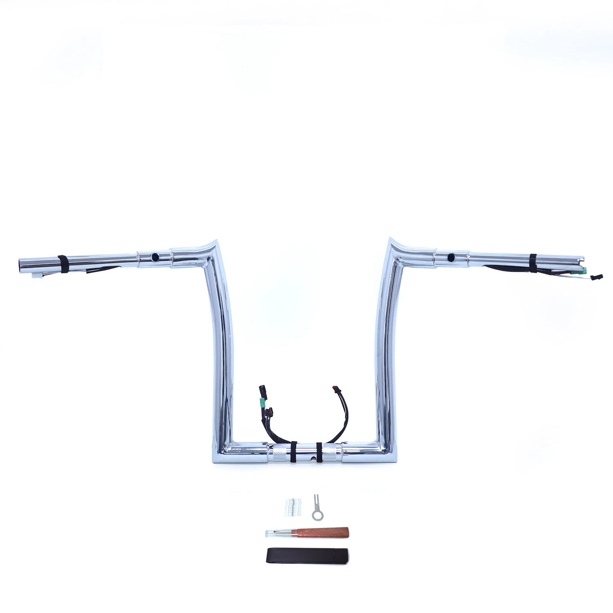 Chrome 16" Prewired Handlebar 1.5" 32mm for Harley Road Glide (2015)