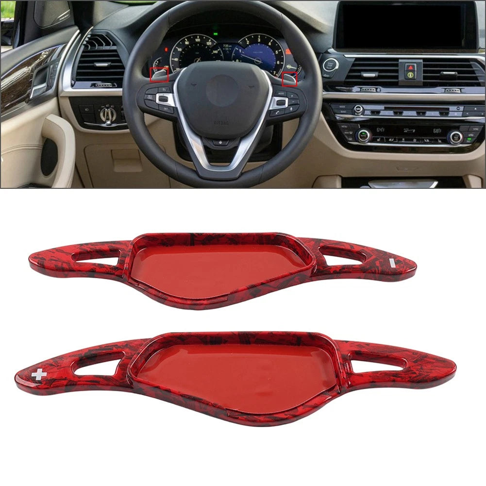 Steering Wheel Shift Paddle Extensions for BMW X3 X4 X5 X6 1 2 3 4 5 6 7 Series