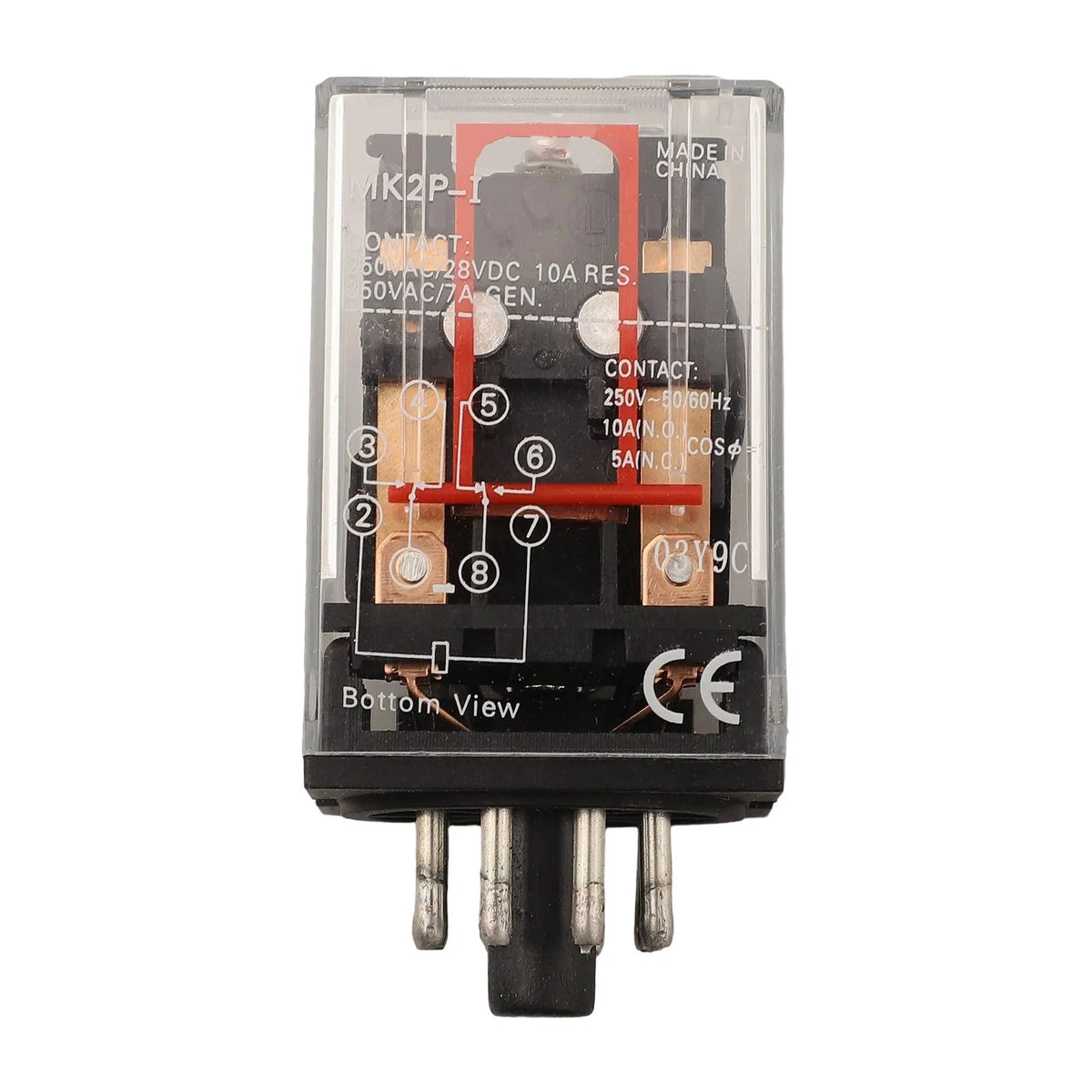 8 Pin Relay for Electronic Equipment (Automatic Control)