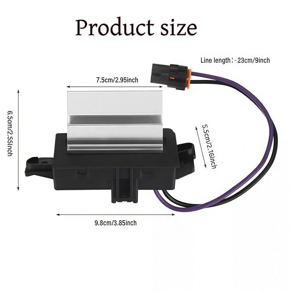 Blower Motor Fan Resistor for Chevrolet GMC (OEM 4P1516)