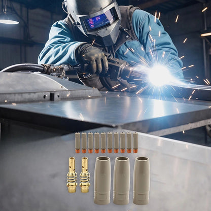 15PCS Welding Nozzle Coating for 15AK Copper Tip Holders