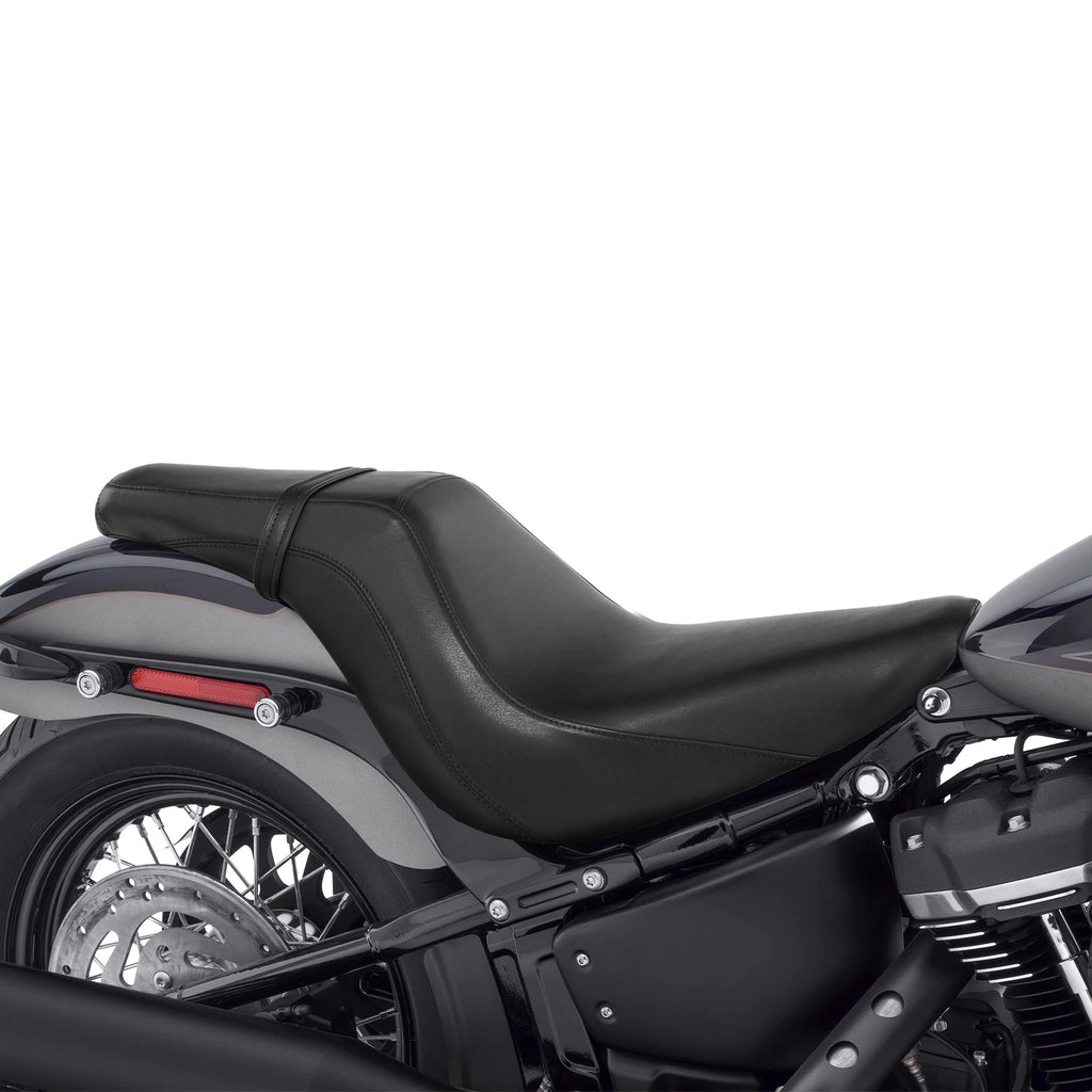 Black Driver & Passenger Seat for Harley Softail Deluxe (2018–2023)