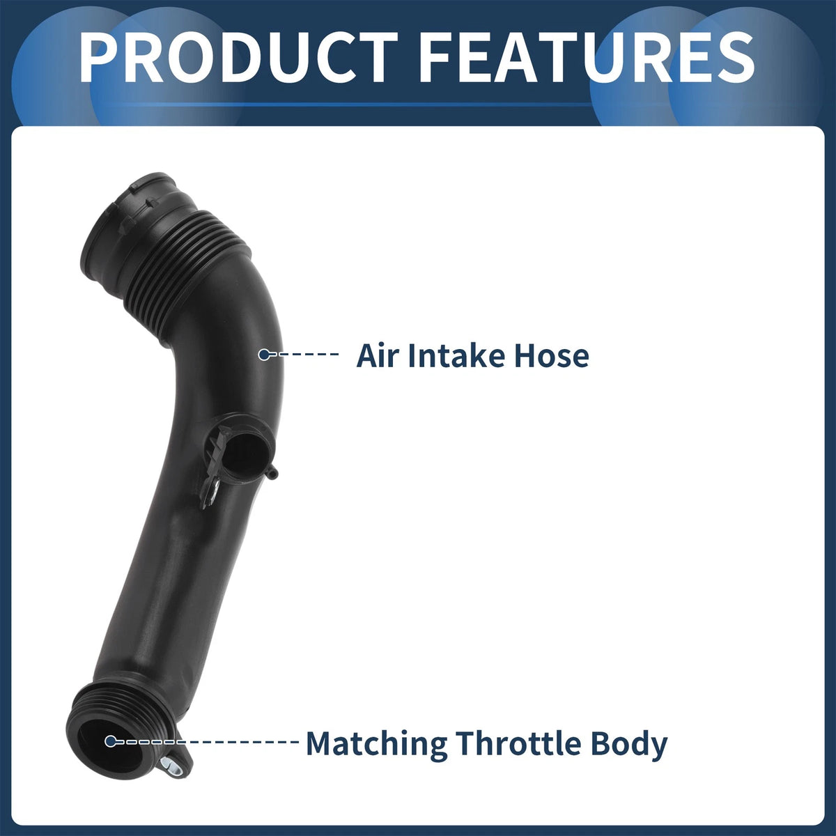 Engine Air Intake Hose Replacement for BMW 435i 4 Series (2014–2020)