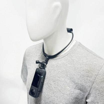 Adjustable Neck Mount for Filming Adventures 180° Comfortable Fit