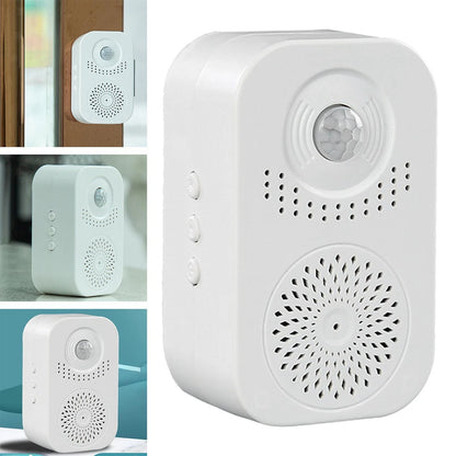 Wireless Infrared Doorbell with 3-Level Adjustable Volume