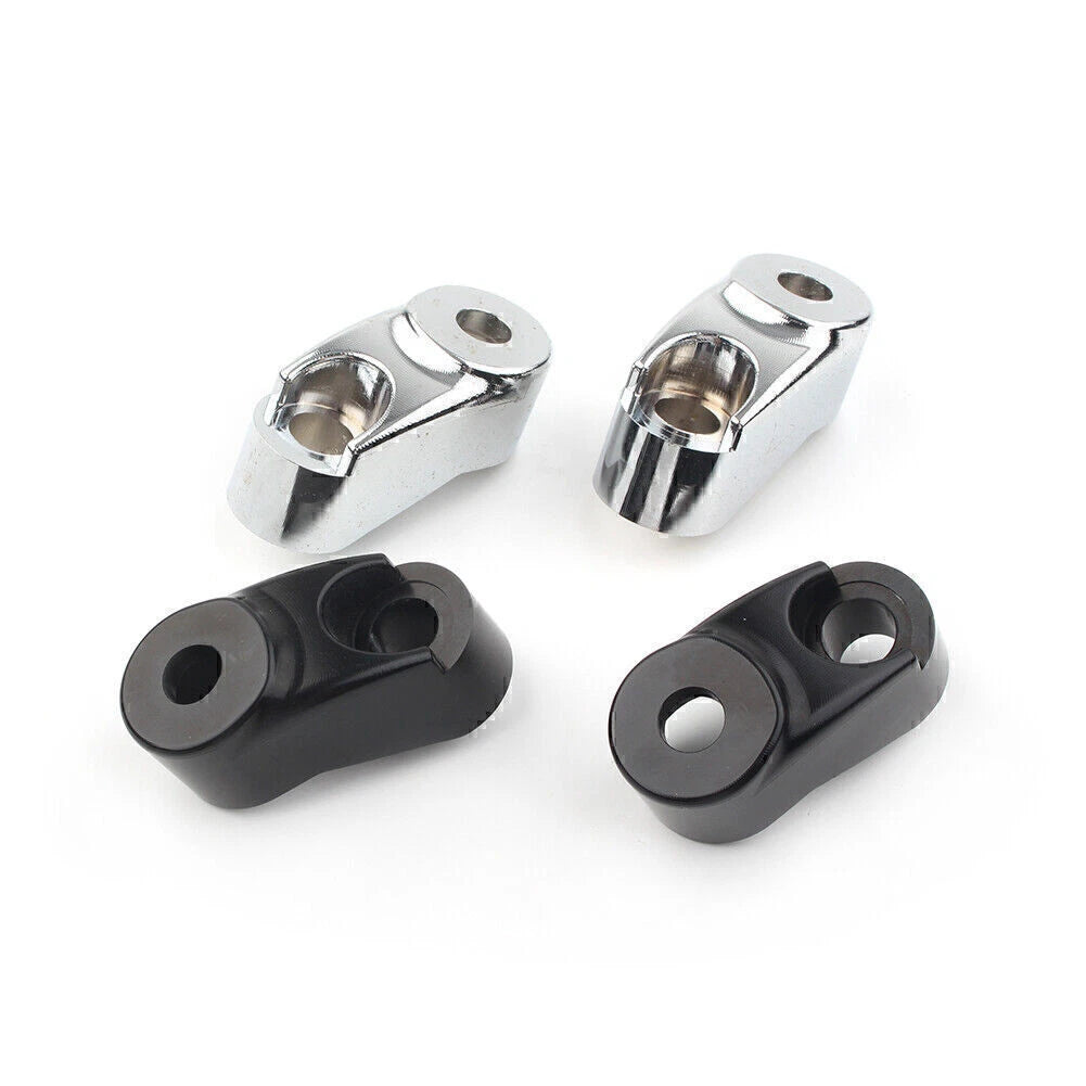 Turn Signal Mount Bracket Relocation Kit for Harley Dyna (39mm, 49mm)
