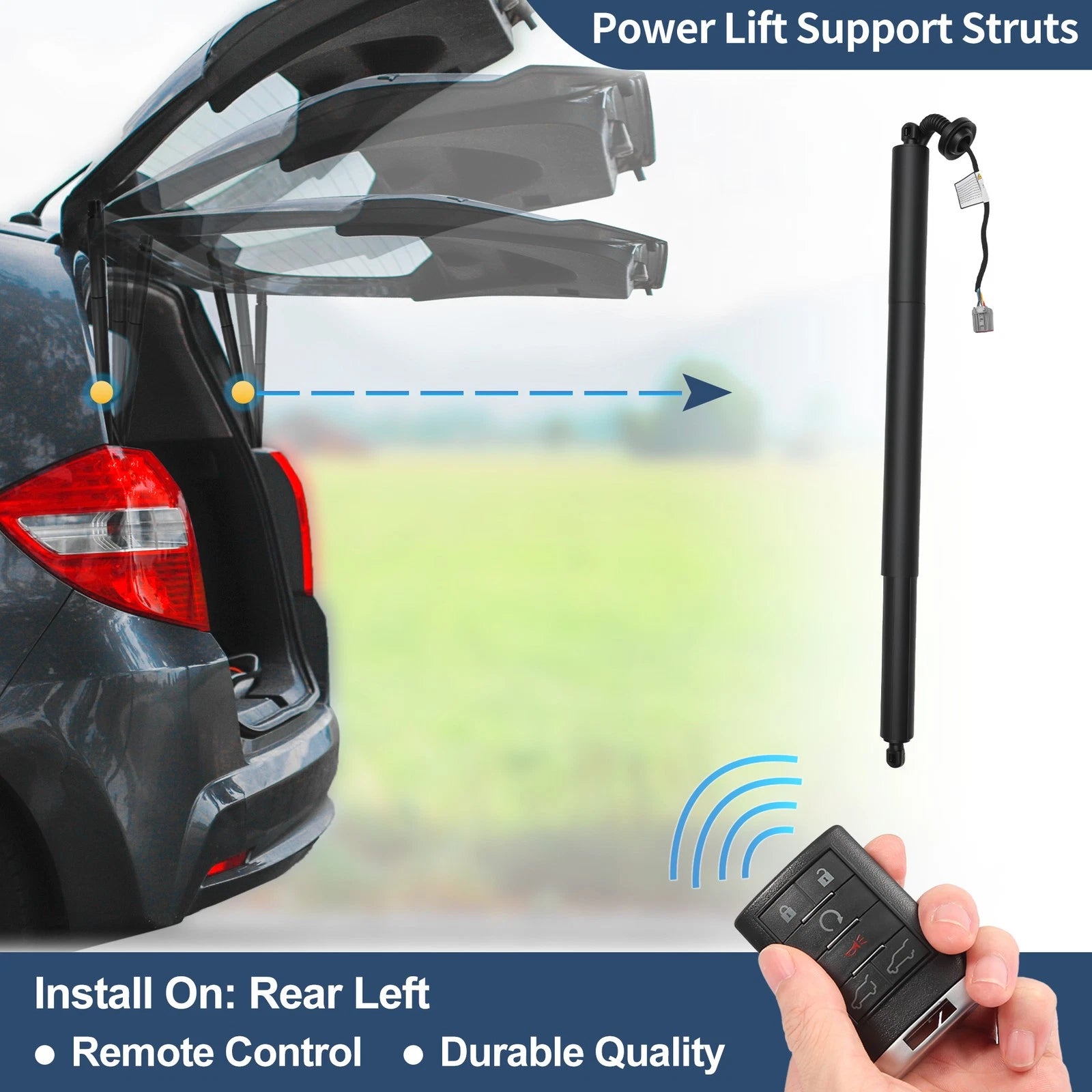 Rear Left Tailgate Power Lift Support for Dodge Durango (2011–2025) 68158562AA