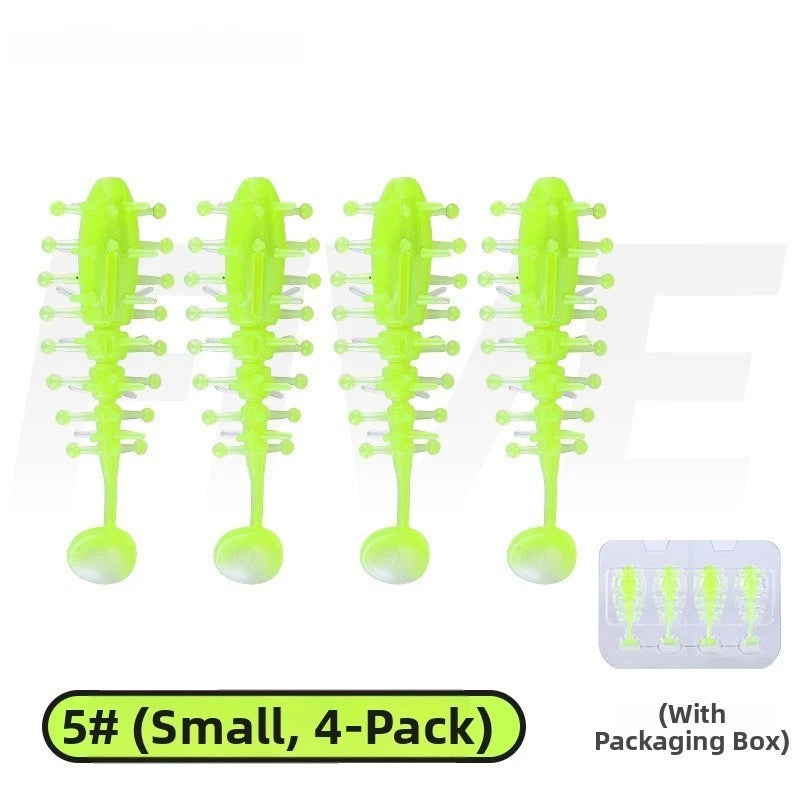 Paddle Tail Soft Lure for Freshwater Fishing (1#-6#)