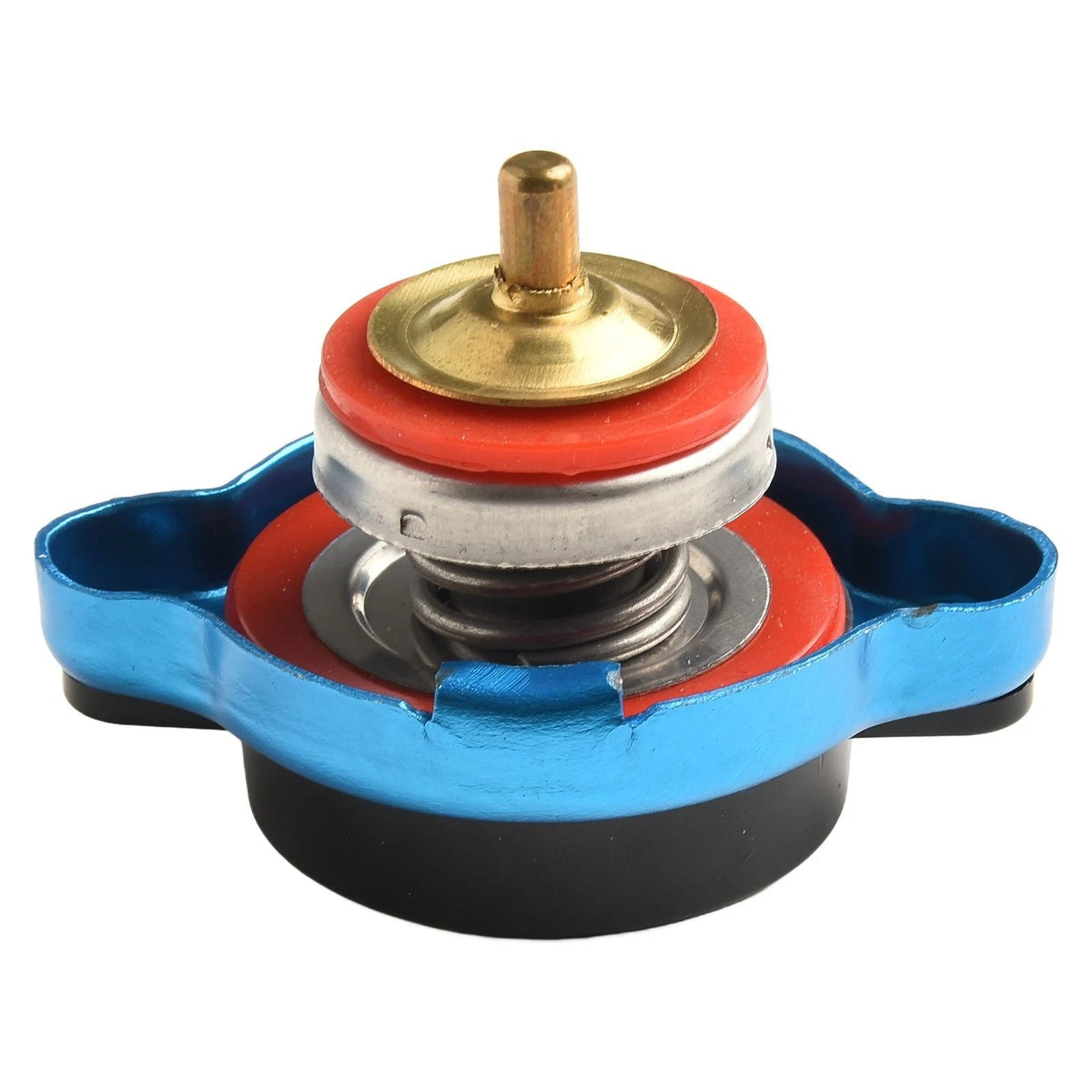Pressure Radiator Cap with Temperature Gauge for