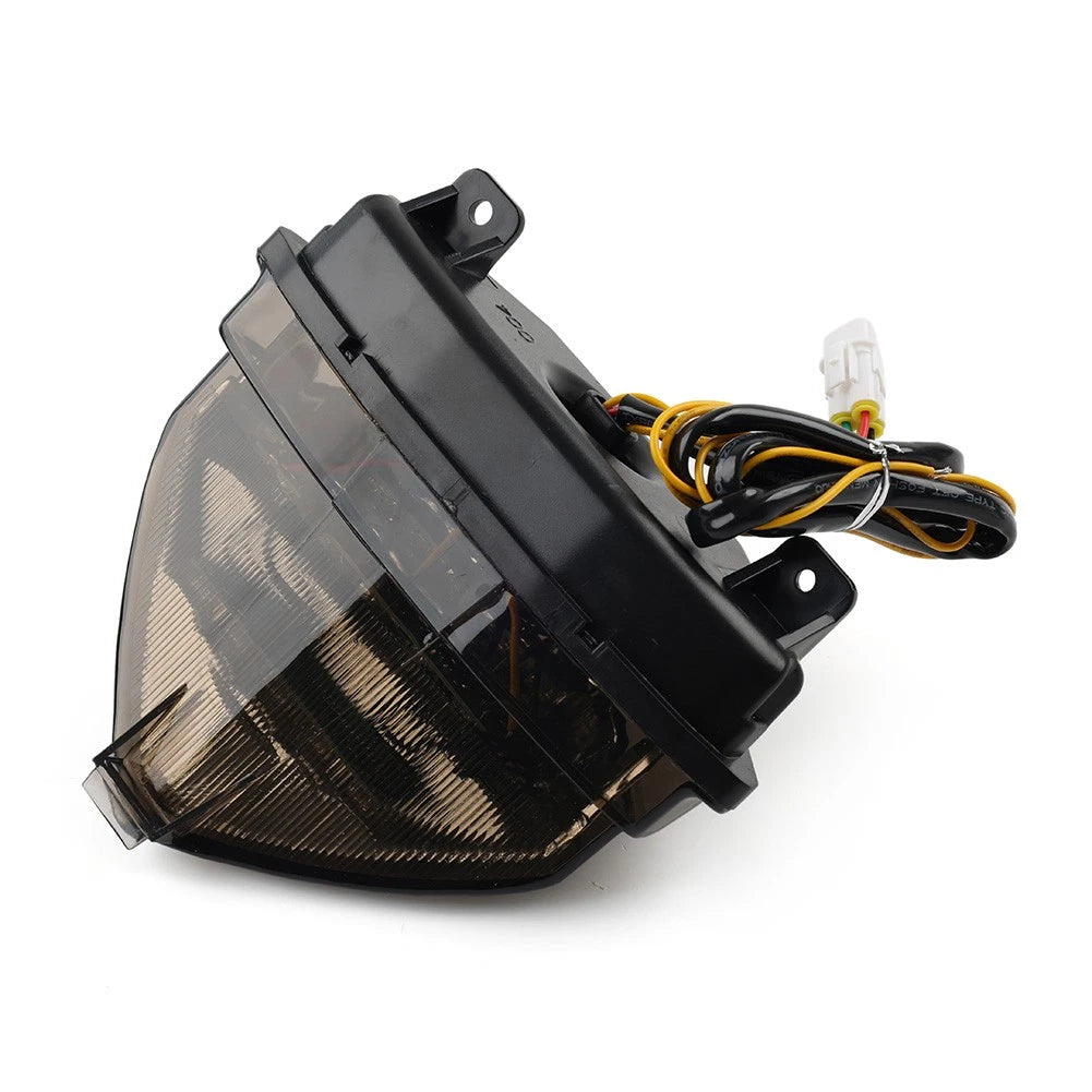 LED Tail Lights for Yamaha YZF R1 (2004–2006) - Integrated Brake Turn Signal, Smoke