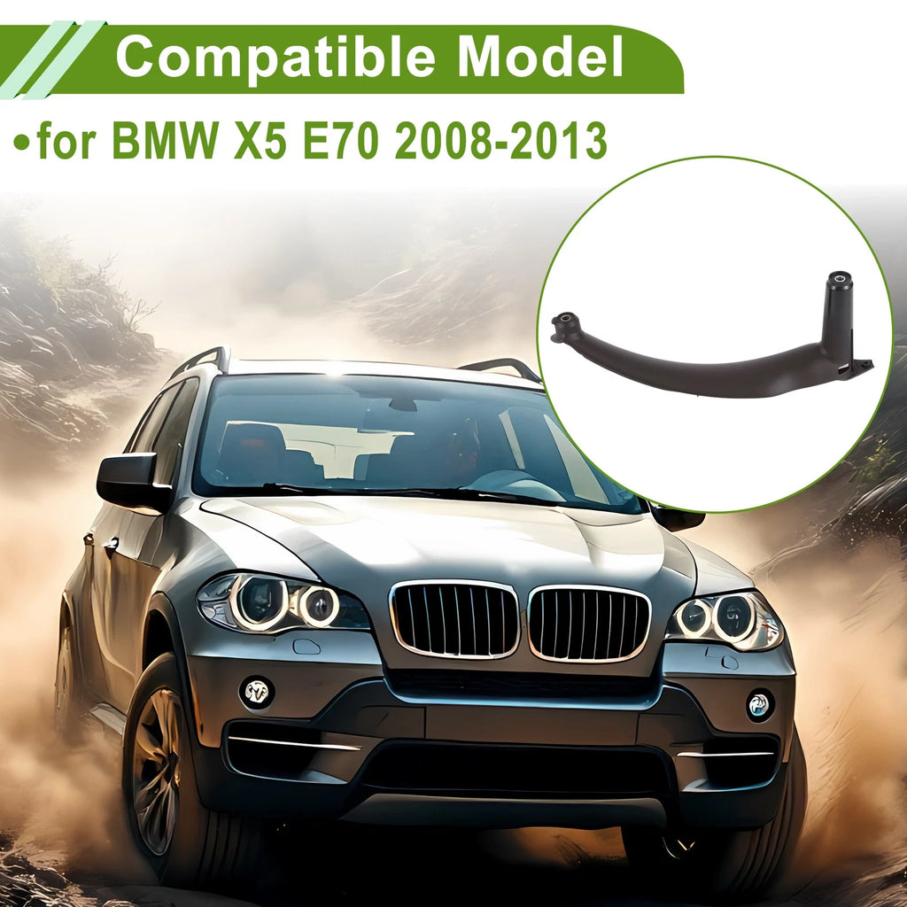 Door Panel Handle Pull Trim Cover for BMW X5 E70 (2007–2013) No. 51416969401 Deep Brown