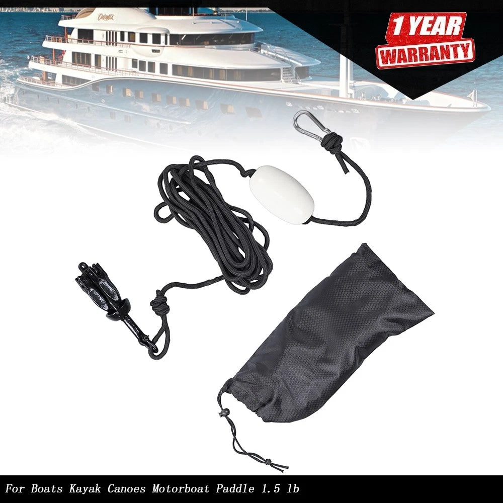 Folding Grapnel Anchor Set for Kayak (0.7KG)