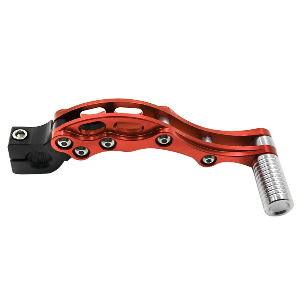 CNC Modified Shift Lever Parts for Motorcycle (Universal Fit) - Orange