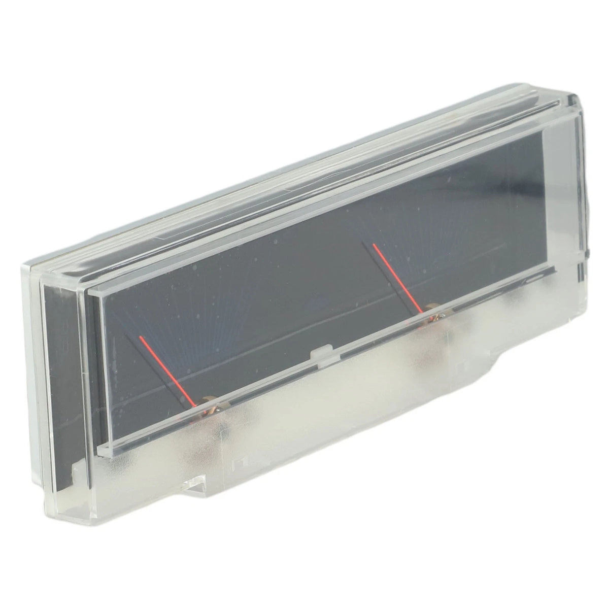 Dual Analog VU Meters with LED Light Indicators for Universal Fit