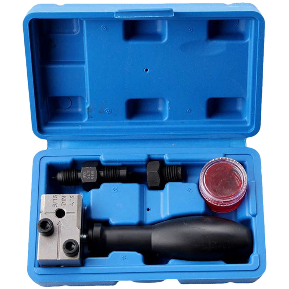 4X Automotive Flaring Tool Set for Pipe Expansion (4.75mm Mushroom Head)