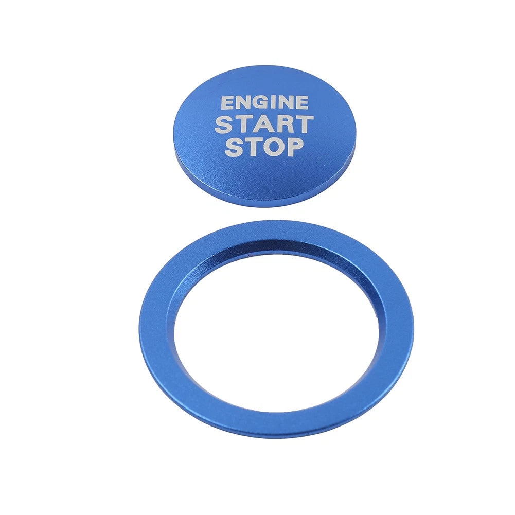 Engine Start Stop Push Button Cover Ring for Toyota Tacoma Yaris Prius RAV4 (2016–2023)