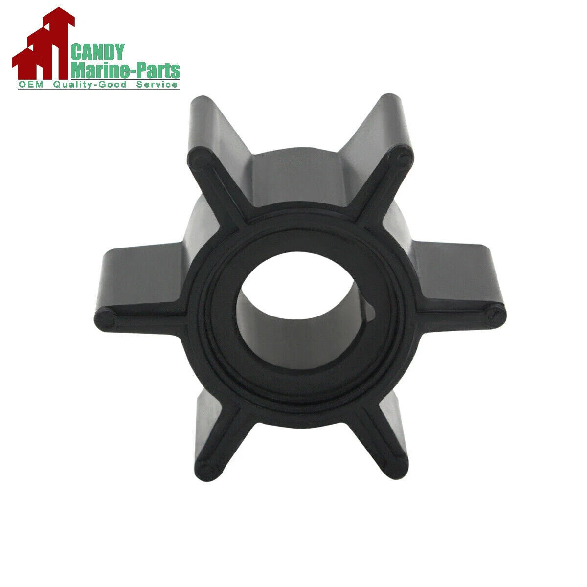 Water Pump Impeller for Tohatsu Nissan Mercury Mariner 4HP 5HP 6HP (2/4 Stroke)