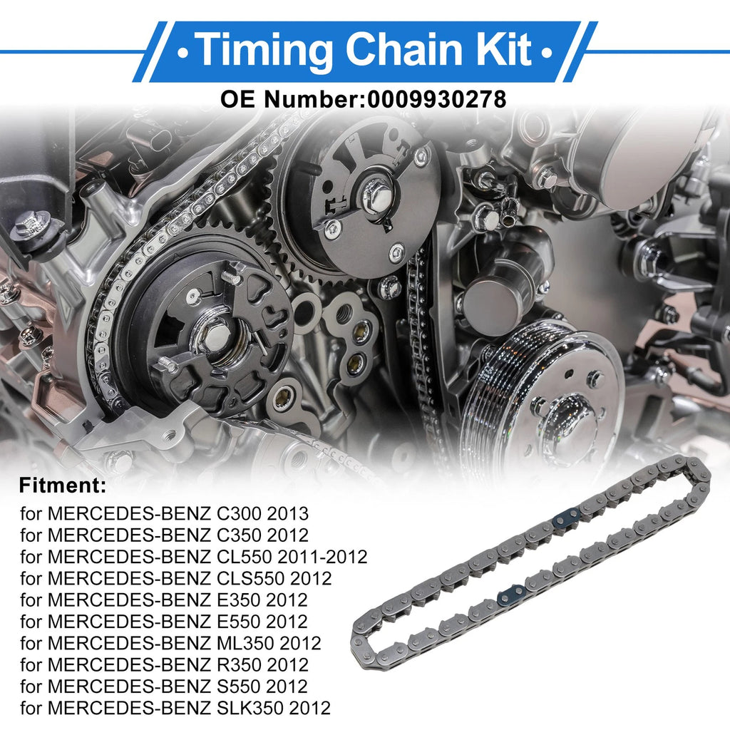 Timing Chain Kit Replacement for Mercedes-Benz C300 C350 (2013–2019)