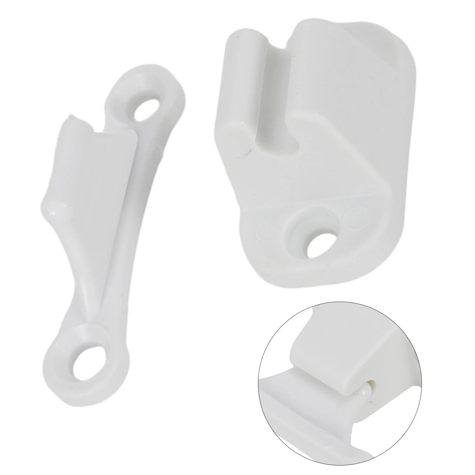 Door Retainer Catch for Elddis Swift (Plastic White)