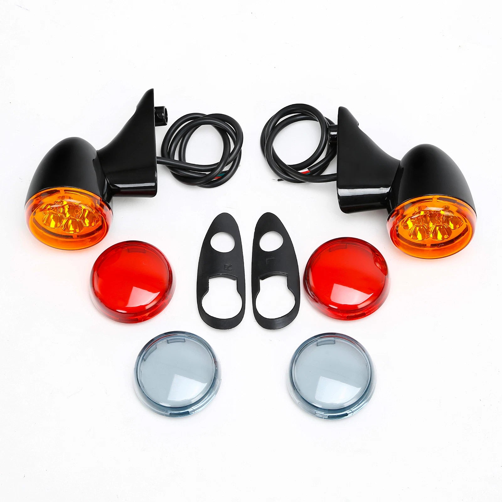 Front LED Turn Signal Light Bracket for Harley Road Glide (2015–2024)