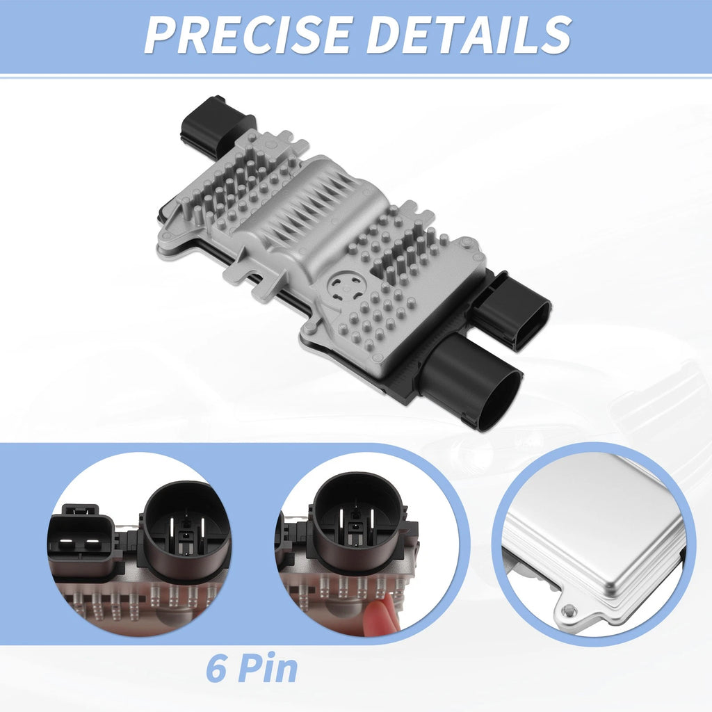 Engine Cooling Fan Control Module Resistor AA8Z8B658B for Ford Taurus (2010–2019)
