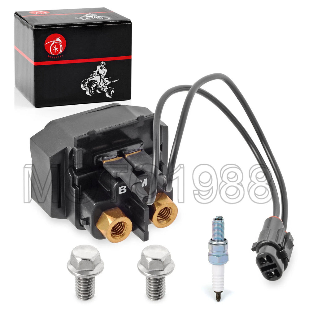 Starter Relay Solenoid & Spark Plug for Yamaha Grizzly 600 (2000–2001)