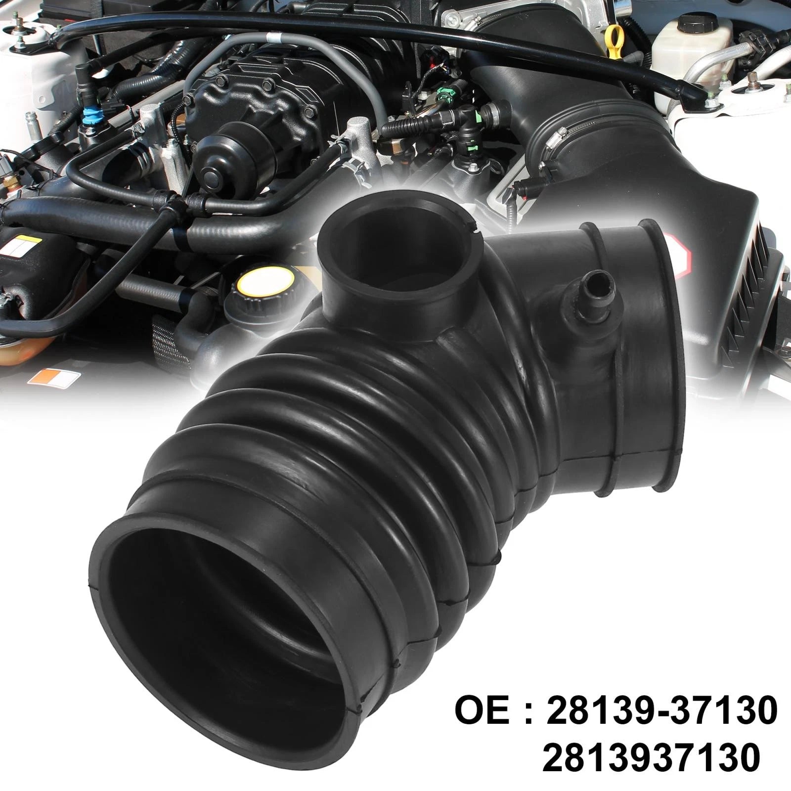 Engine Air Intake Hose Rubber Replacement for Hyundai Santa Fe 2.7L (2001–2006)
