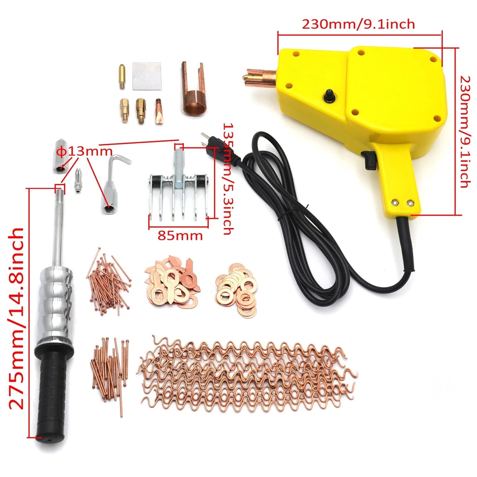 Stud Welder Starter Spot Puller Kit for Auto Repair (Universal)