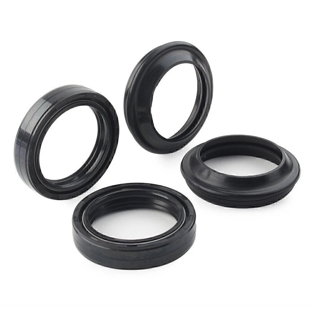 Front Fork Damper Shock Absorber 39X52-11MM Black Oil Seals & Dust Seals