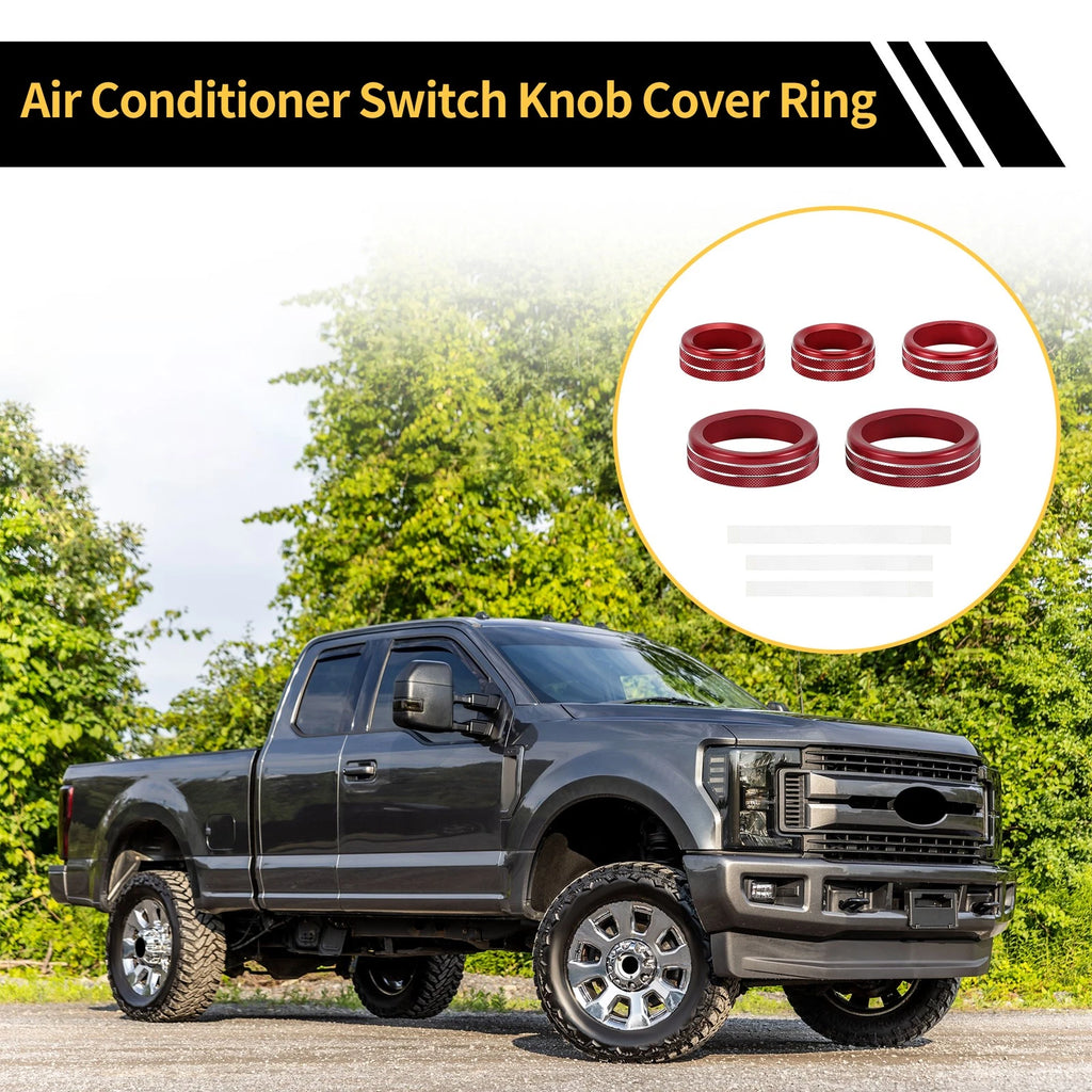 Air Conditioner Volume Switch Knob Cover Ring Replacement for Ford Maverick (2022–2024)