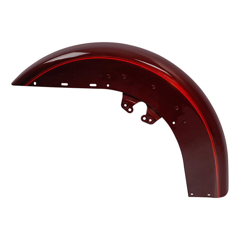 Front Fender for Harley Road King Electra Glide (2014–2024) Mysterious Red Sunglo