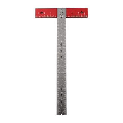 T Shaped Square Measurement Tool in Aluminum Alloy for Home Projects
