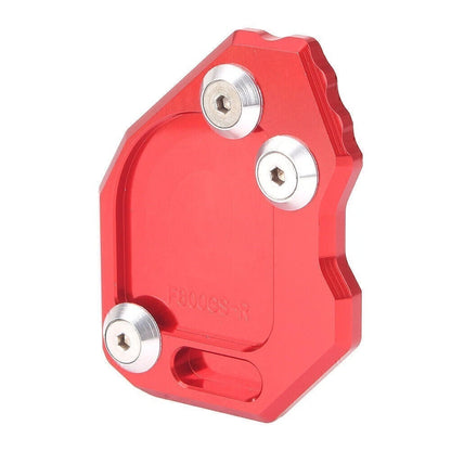Kickstand Side Stand Pad Plate for BMW F800GS (2008–2015) Red