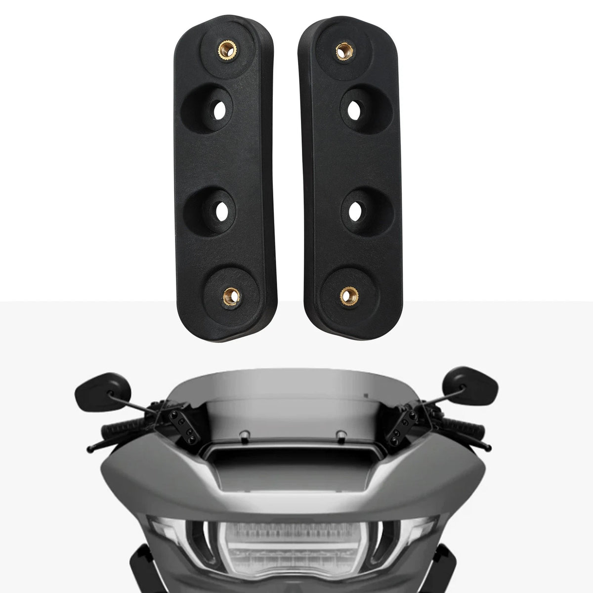Windshield Riser Bracket Kit for Harley CVO Street Glide FLHXSE (2023–2025) FLHX (2024–Up)