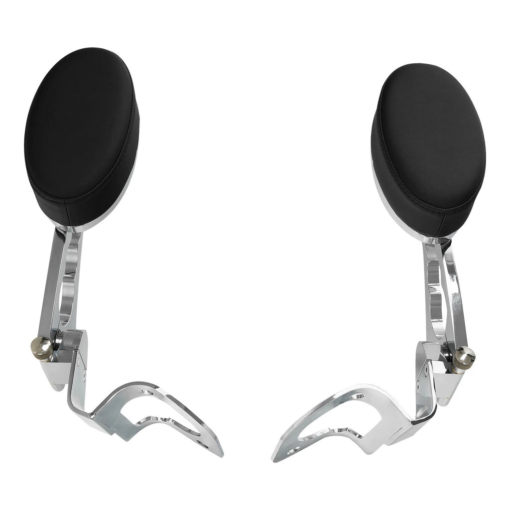Chrome Adjustable Passenger Armrests for Harley Road Electra Glide (2014–2025)