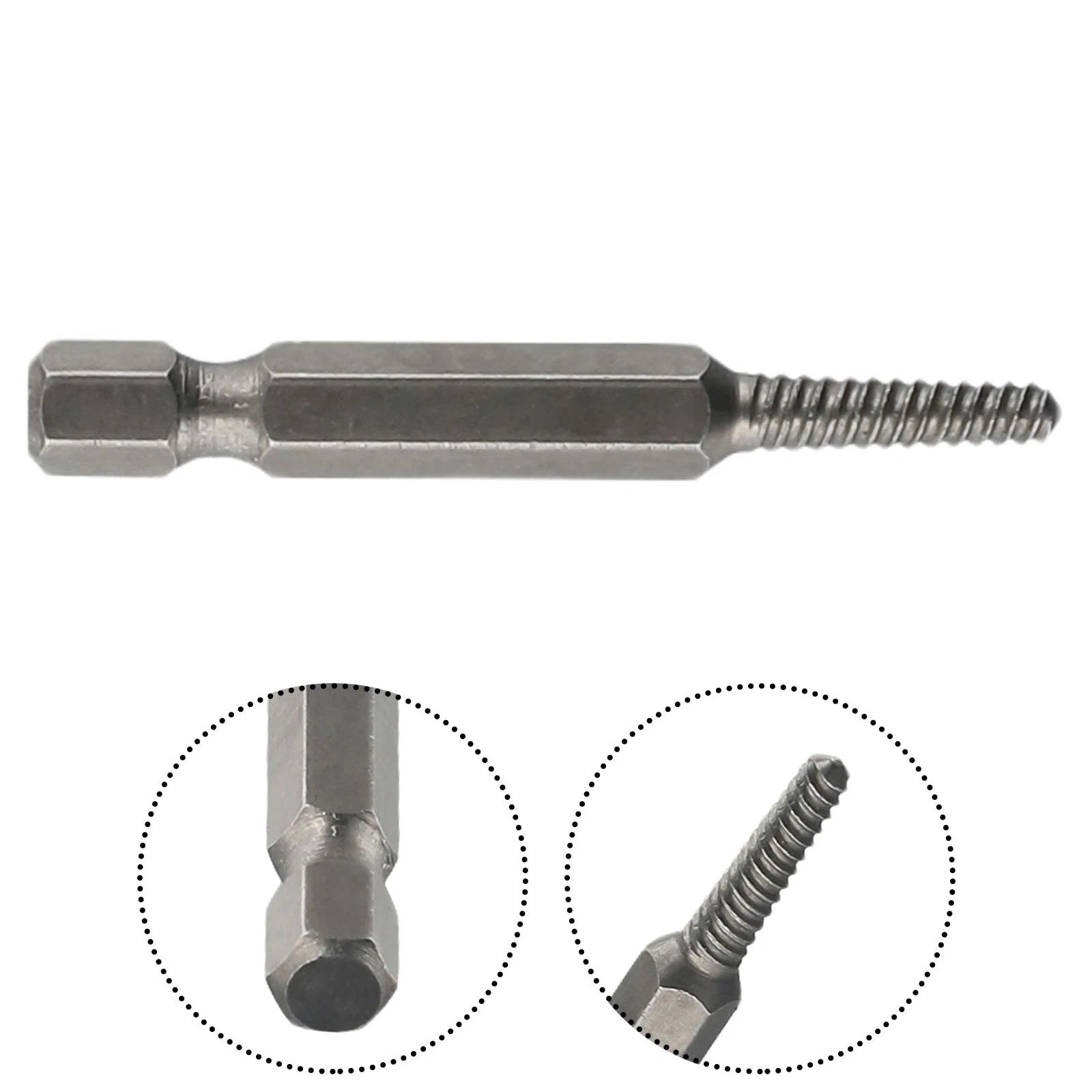 Screw Extractor Kit for Broken or Stripped Screws (2X)