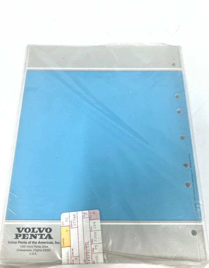 Workshop Manual for Volvo Penta 4.3 Gi, 5.7 Gi (7788853-5)