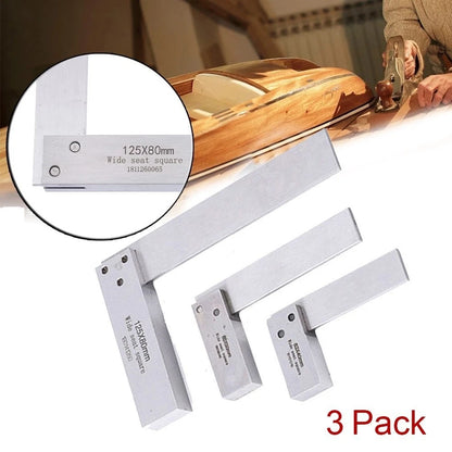 3pcs Right Angle Precision Measure for Automotive Applications