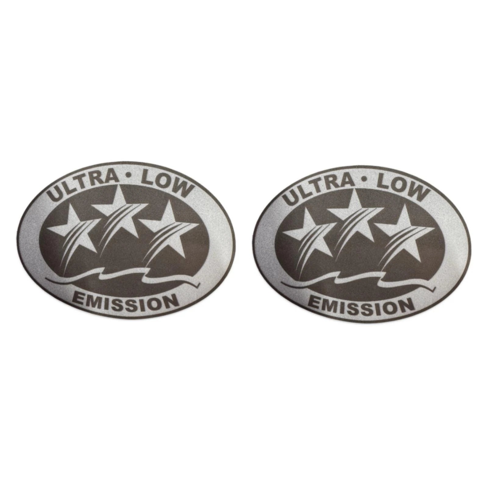 2X Outboard Graphic Light Gray Sticker Decal for Outboard Engine