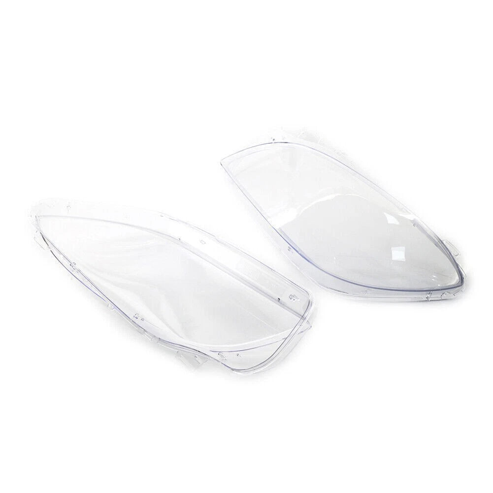 Headlight Lens Cover Pair for Mercedes W166 (2012–2015)