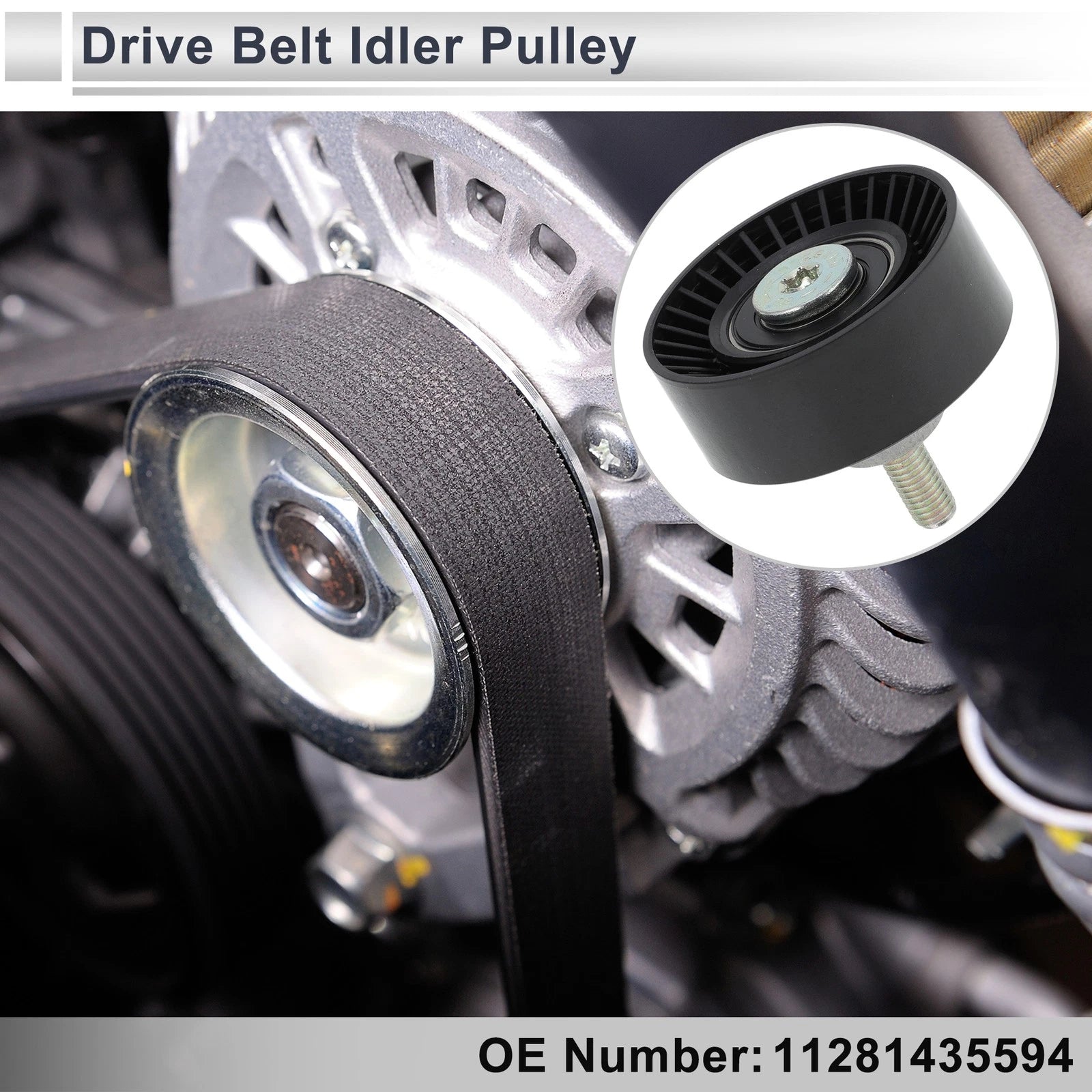 Drive Belt Idler Pulley Replacement for BMW Series 3 (1998–2005)