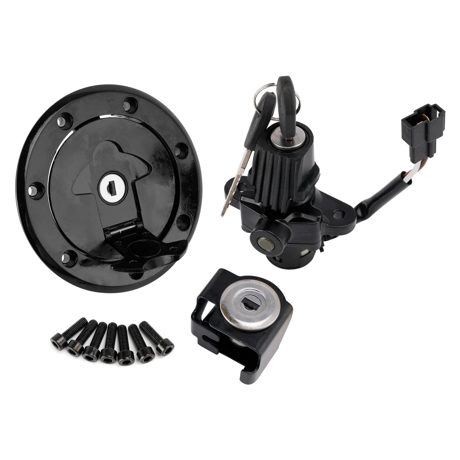 Ignition Key Switch Tank Seat Lock Set for 390 Duke 250 200 ABS (2017–2023)